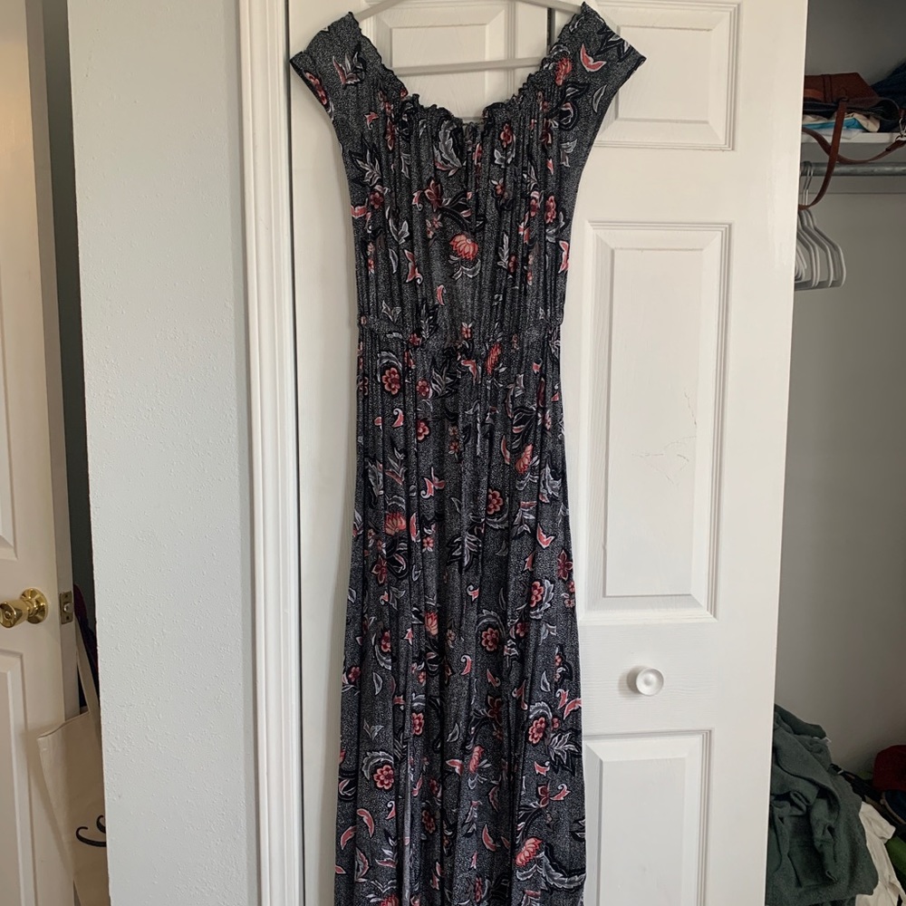 Off-the-shoulder Torrid maxi dress